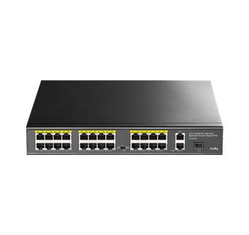 Cudy 24-Port 10/100M PoE+ Switch