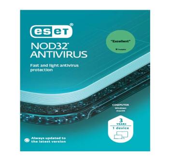 ESET NOD32 Antivirus 1 User 3 Years