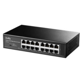 SCUDY FS1016 16-Port 10/100 Mbps Ethernet Switch
